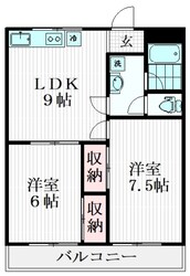 フローラハイツの物件間取画像